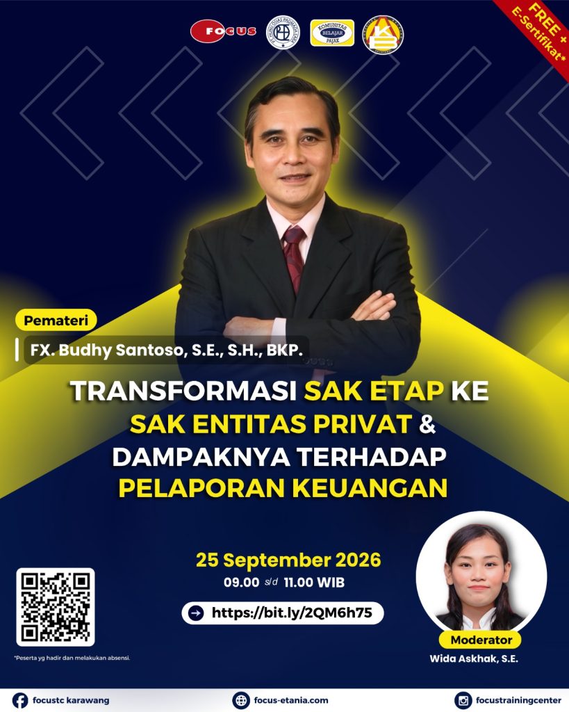 TRANSFORMASI SAK ETAP KE SAK ENTITAS PRIVAT DAN DAMPAKNYA TERHADAP LAPORAN KEUANGAN