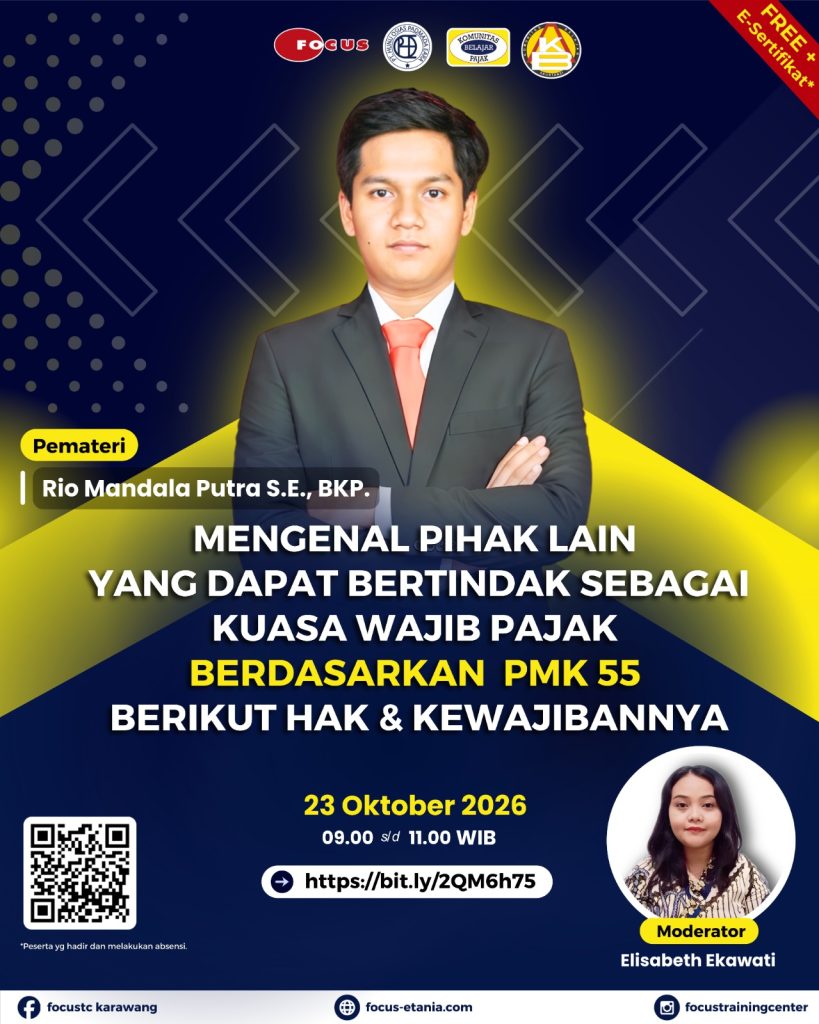 MENGENAL PIHAK YANG DAPAT BERTINDAK SEBAGAI KUASA WAJIB PAJAK BERDASAR PMK55 BERIKUT HAK KEWAJIBAN